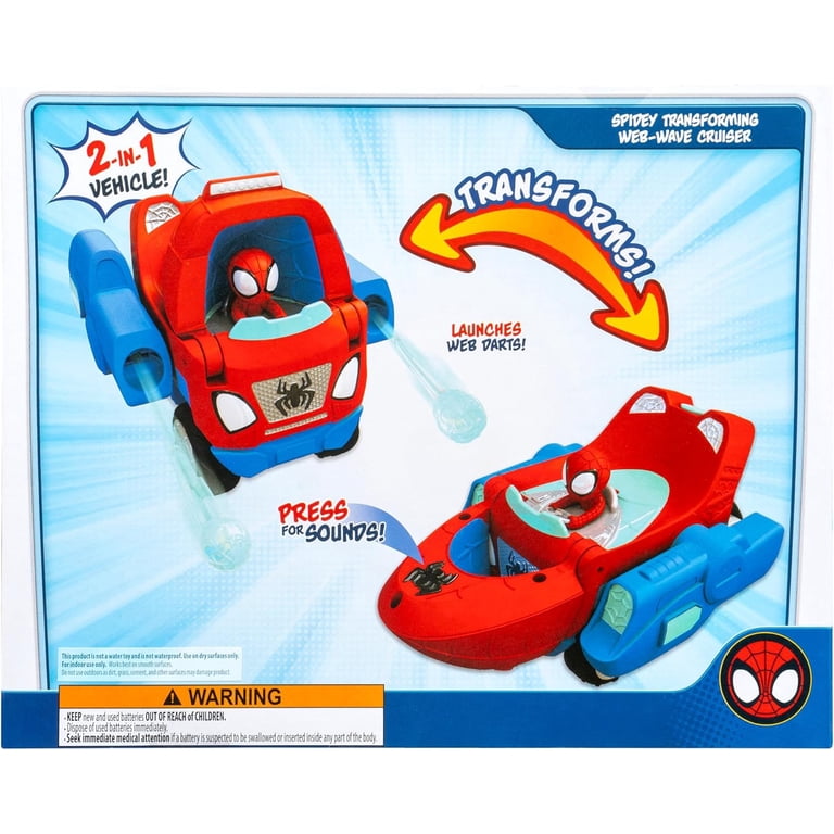 Marvel Spidey and His Amazing Friends Web-Wave Cruiser 9