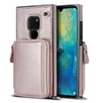 thumbnail image 1 of Funda tipo cartera para Huawei Mate 20 con tarjetero y correa para el hombro para mujer, 1 of 5