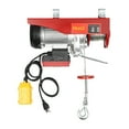 thumbnail image 4 of 880lbs Electric Hoist Winch Engine Crane Pulley Garage Overhead Lifting Red 110v 850W Steel and Aluminum Alloy, 4 of 19