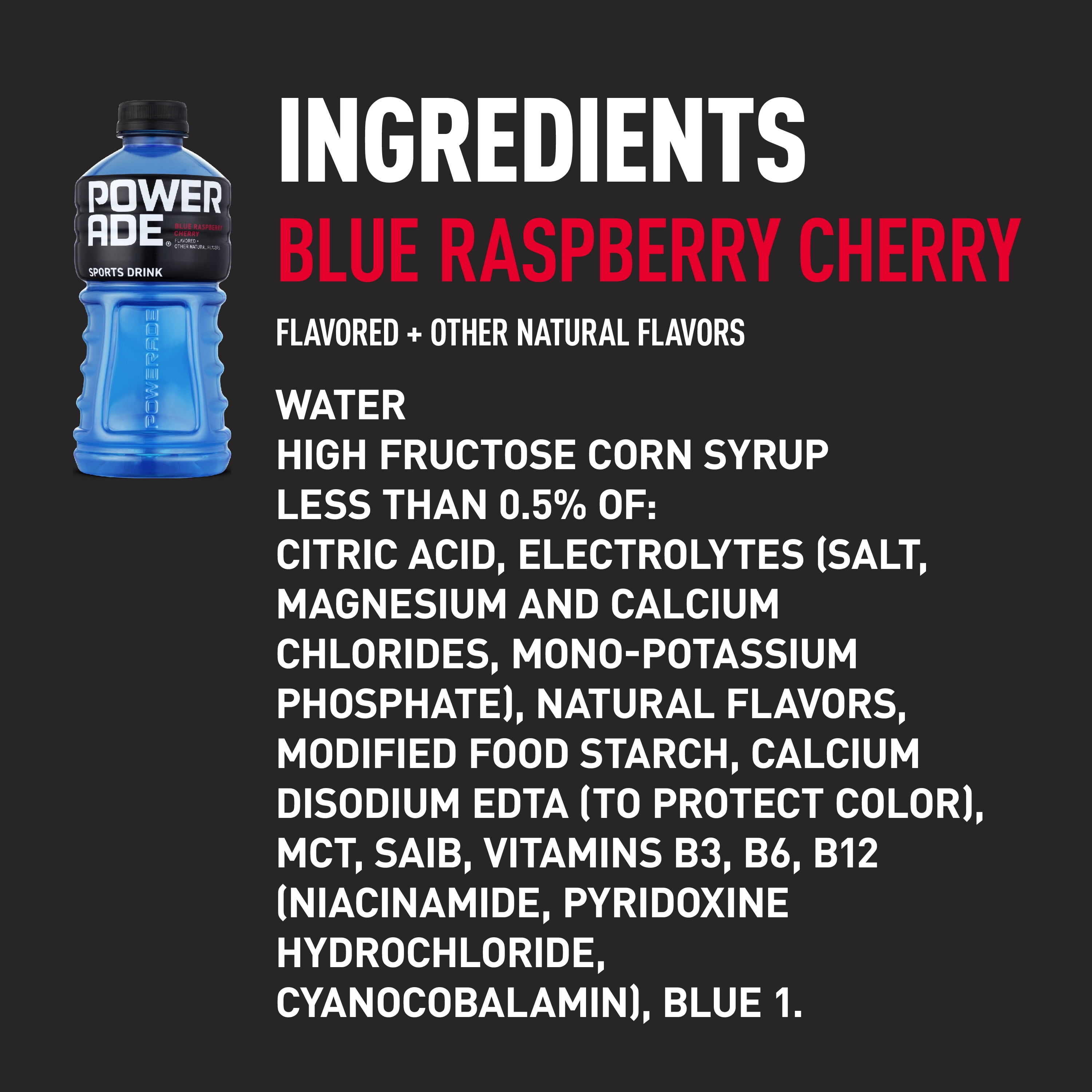 Blue Powerade Nutrition Information Besto Blog Blue Powerade Nutrition Information Besto Blog