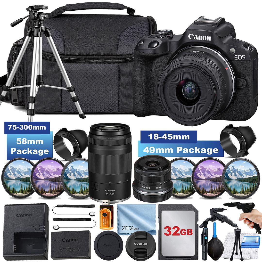 Canon EOS M200 Versatile Mirrorless Digital Camera, 24.1MP APS-C