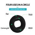 thumbnail image 1 of Gripping Ring Adjustable Forearm Muscle Exerciser Strengthener Hand Power Strengthener; Silicone Gym Hand Power Trainer, Black, 1 of 9