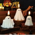 thumbnail image 5 of Cute And Bizarre Ghost Shaped Aromatherapy Candle, Creative Ornament For Home Fragrance And Ambiance, Party Supplies For Gatherings Celebrations Gifts, 5 of 6