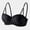 Black, variant on Women's Thin Lace Half Cup Bra Soft Underwire Comfortable Adjustable Everyday Underwear Breathable Daily Wear for Women Black 40