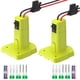 thumbnail image 1 of Adaptador Power Wheel compatible con Azocek con batería Ryobi de 18 V, 1 of 7