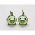 thumbnail image 3 of Ceramic Fish Salt and Pepper Shakers Green 4in St Patricks Day, 3 of 3