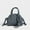 black, variant on Vintage imitation denim women handbag small Boston bag Trend Designer female shoulder messenger bag PU Leather ladies totes