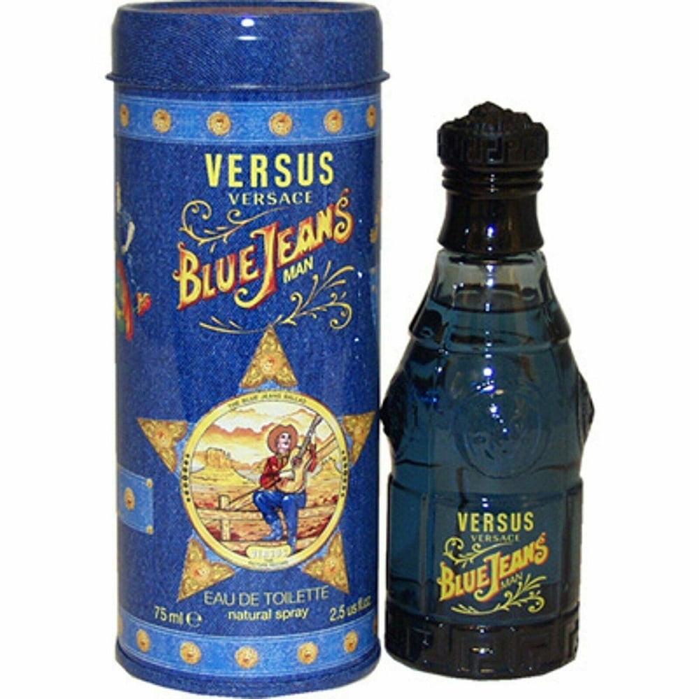 Blue Jeans by Versus Gianni Versace 2.5 oz EDT Cologne for Men New IN CAN -  Walmart.com