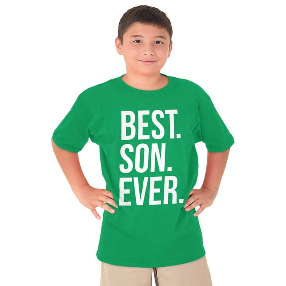 Best Son Ever Relatives Family Boys Kids T Shirt Tees Tops Teen Brisco Brands S