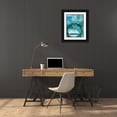 thumbnail image 3 of Prime, Marcus 15x18 Black Ornate Wood Framed with Double Matting Museum Art Print Titled - Distressed Ocean 1, 3 of 4
