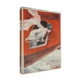 thumbnail image 4 of Vintage Apple Collection 'Artdeco Airplane Lavie Parisienne' Canvas Art, 4 of 4