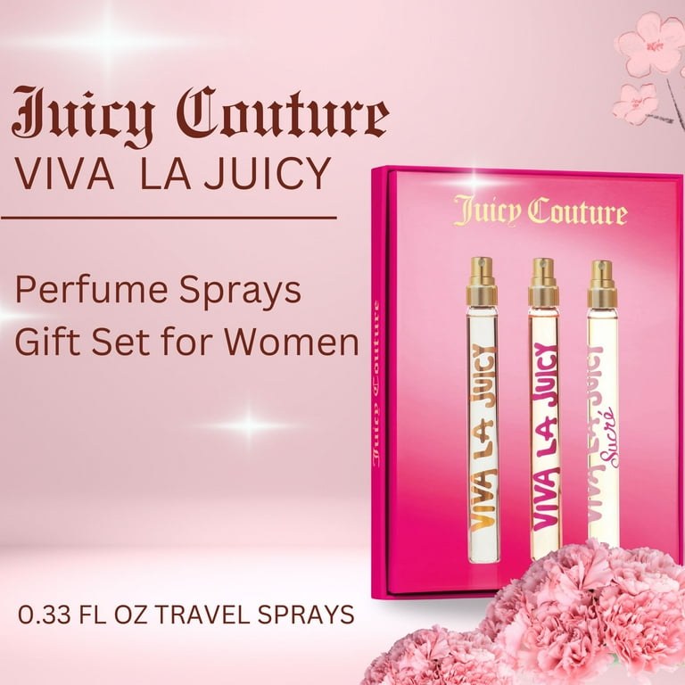 Juicy Couture Viva La Juicy 3-Piece Travel Spray Perfume Gift Set