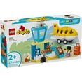 thumbnail image 3 of LEGO DUPLO Town First Time at the Airport Building Toy - Learning Play Set for Boys & Girls Ages 1.5+ - Little Ones Use Building Blocks to Explore Emotions - Toddler Gift Idea for Birthdays - 10443, 3 of 8