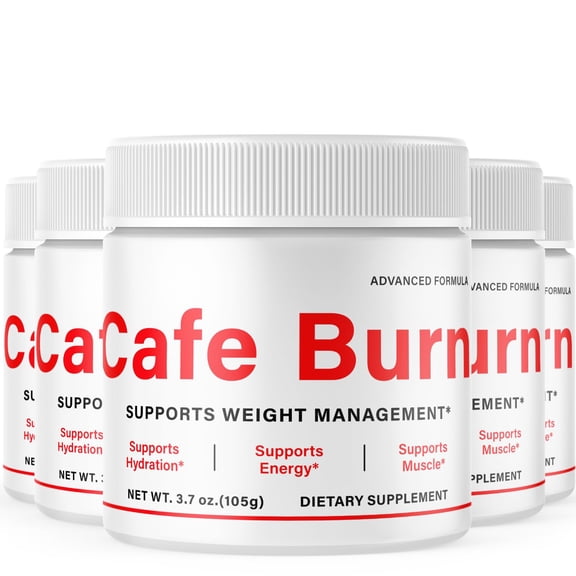 Cafe Burn Advanced Formula Powder Supporting Energy and Healthy Lifestyle CafeBurn 150 Servings