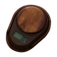 thumbnail image 4 of DOLITY Mini Scale 500G 0.1G Portable Professional Gram Scale Tea Scale Tea Leaves Scale Brown with Tray, 4 of 9