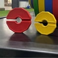 thumbnail image 3 of 2PCS Gym Micro-Type Plates Dumbbell Fractional Weight Plate Rubber Fractional Weight Plates Add-on Aperture 35mm 0.5KG, 3 of 6