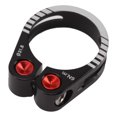 thumbnail image 1 of Bike  Post Clamp Aluminum Alloy Adjustable Bicycle Seatpost Lock Clamp Quick Release For Replacement, 1 of 8