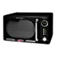 thumbnail image 3 of Nostalgia Retro Compact Countertop Microwave Oven, 0.7 Cu. Ft. 700-Watts with LED Digital Display, Child Lock, Easy Clean Interior, Black, 3 of 9
