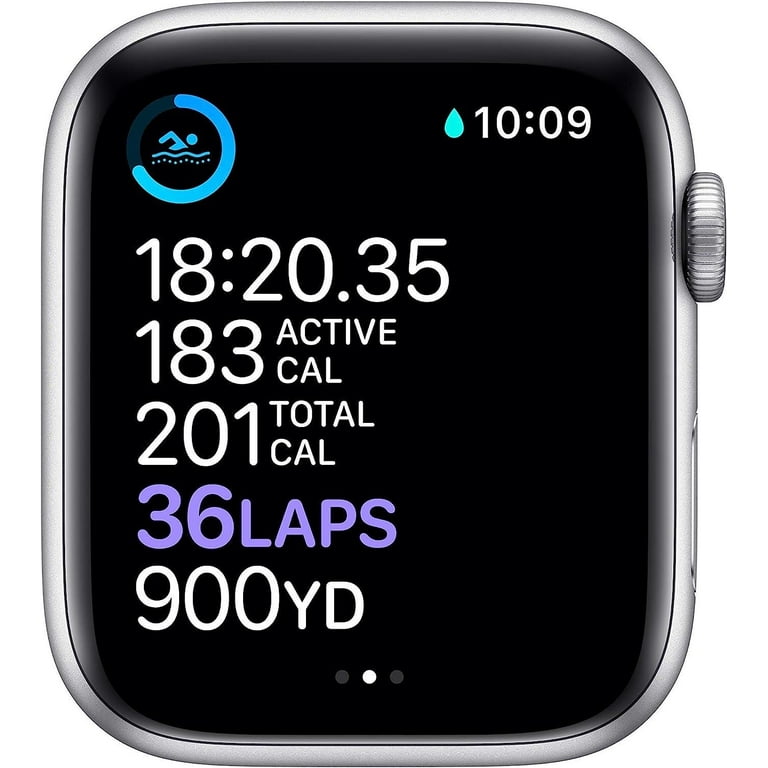 Restored Apple Watch Series 6 (GPS + Cellular, 40 mm) Silver 