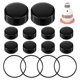 thumbnail image 1 of Kit de Piezas para Bebederos de PPF3/PPF5/PPF7, Incluye 10 Tapas de Repuesto y 4 Juntas Tóricas, Negro, 1 of 5