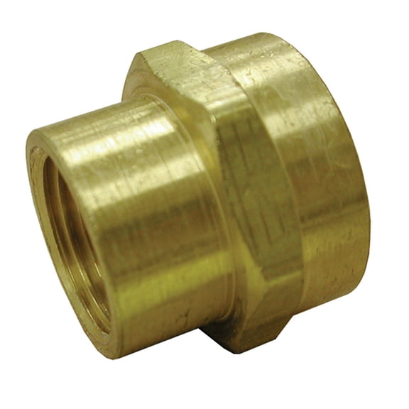 Jones Stephens Brass Hose Fitting LFN G20121 - 3/4" FH x 3/4" FIP