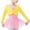 Yellow, variant on Kaemgyyd 4-14 T Ballet Top for Girls Solid Color Long Sleeve Dance Cardigan Kids Toddlers Twist Front Crop Pullover Spring Clothes