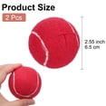 thumbnail image 2 of Uxcell 2 Pcs Balles de Tennis Prédécoupées pour Protection des Pieds et du Sol, Bleu Foncé, 2 of 6