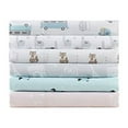 thumbnail image 5 of Comfort Classics Novelty 4-Piece Aqua Dogs Print Sheet Set, Queen, 5 of 8