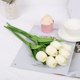 thumbnail image 5 of 24 Tulipanes Falsos Púrpuras Tulipanes de Tacto Real Flores Tulipanes Flores Artificiales Flores Artificiales a Granel Flores Artificiales al Aire Libre para Decoraciones de Boda Manualidades DIY, 5 of 7