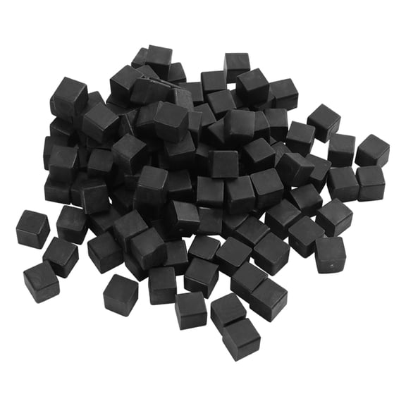 Black Plastic Tile Leveling Spacer Pads for Durable Reusable Use with 100Pcs