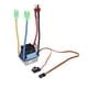 thumbnail image 2 of Controlador de velocidad de motor escobillado ESC de 320 A, resistente al agua, 5 V, 3 A, BEC para RC a escala 1:10 T Plug, 2 of 9