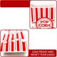 thumbnail image 5 of Bolsas de Papel para Palomitas de MaíZ Bolsas para Palomitas de MaíZ Resistentes una Grasa una Prueba de Fugas Contenedor de Papel Desechable para Palomitas de MaíZ para Fiestas, 5 of 5