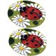 thumbnail image 1 of 2 paquetes Kit de ganchos de pestillo para bricolaje Alfombra Kits de enganche de pestillo de mariquita para principiantes - Mariquita Soledad Kits de enganche de enganches de alfombras, 1 of 8
