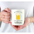 thumbnail image 3 of Koyal Wholesale Funny Food Pun 11oz. Ceramic Coffee Tea Mug, Beer, 3 of 5