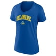 thumbnail image 2 of Women's Royal Delaware Fightin' Blue Hens Campus V-Neck T-Shirt, 2 of 3