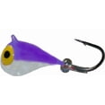 thumbnail image 1 of K&E STOPPER LURES TUNGSTEN-PELKIE ICE JIG / SIZE 14 / PURPLE GLOW / 1 PACK, 1 of 3