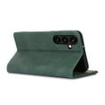 thumbnail image 6 of Allytech Magnetic Case for Samsung Galaxy S24, [3 Card Slots] [1 Cash Slots] Slim PU Leather Shockproof Camera Lens Protection Kickstand Magnetic Closure Luxury Case for Women Men - Green, 6 of 7