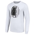 thumbnail image 2 of Men's Starter White Denver Broncos Half Helmet Logo Long Sleeve T-Shirt, 2 of 3