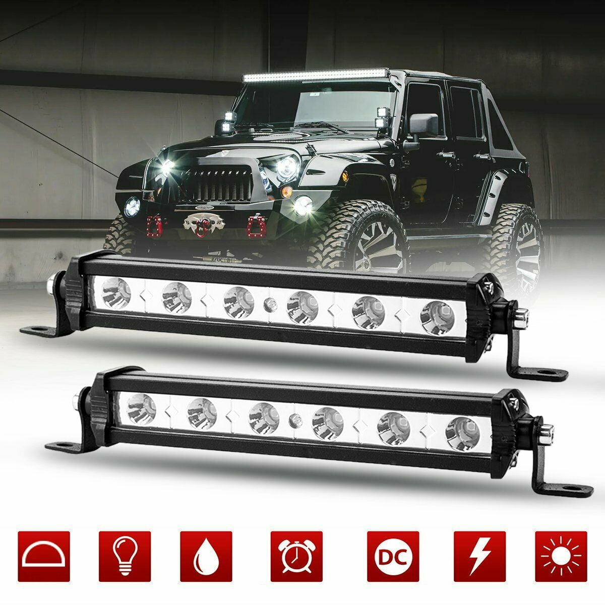 40 inch LED Light Bar Curved Road Truck Boat for Ford Jeep SUV 4WD UTE 4x4 38 42