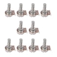 thumbnail image 1 of Potenciómetro de Audio A25K 10 Uds Yuyangstore Control Push Pull, 1 of 8