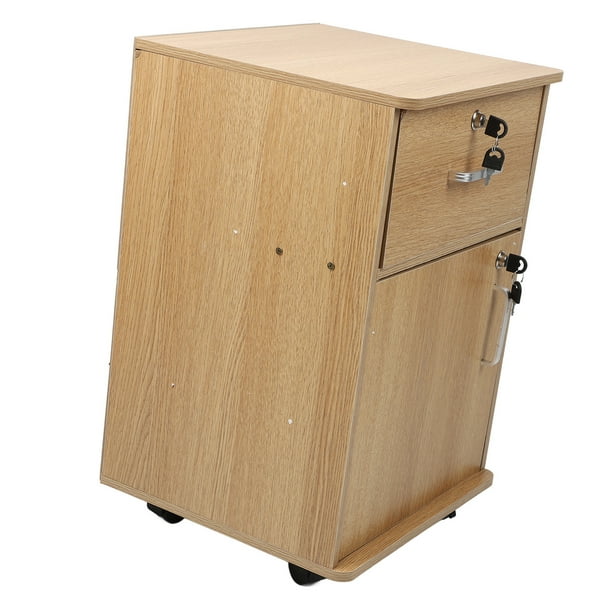 Archivador Rodante, Archivador Móvil De Con Cajón, Archivador Móvil Con Cerradura Debajo Del Escritorio, Con Múltiples Cajones, Ruedas, Para Oficina En Casa