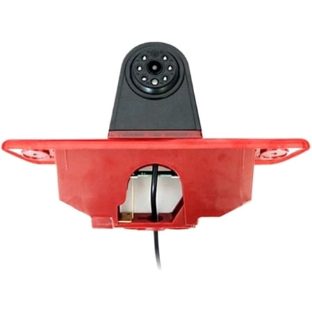 Applicable to 1080P Waterproof Car Brake Light Rear View Reverse Camera Compatible For Citroen Jumpy Peugeot Expert Toyota Proace 2007-2016(Golden lens)