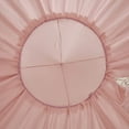 thumbnail image 5 of Bed Canopy for with Lights,Double Layer Princess Round Dome Dreamy Mosquito Net Bedding Girls Room Castle Play Tent Hanging House Decor Reading Nook Canopies(Beige Pink/White), 5 of 13
