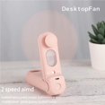thumbnail image 2 of yingyy Portable Handheld Misting Fan USB Rechargeable Foldable Personal Desk Fan with Function for Home Office Outdoors white, 2 of 6