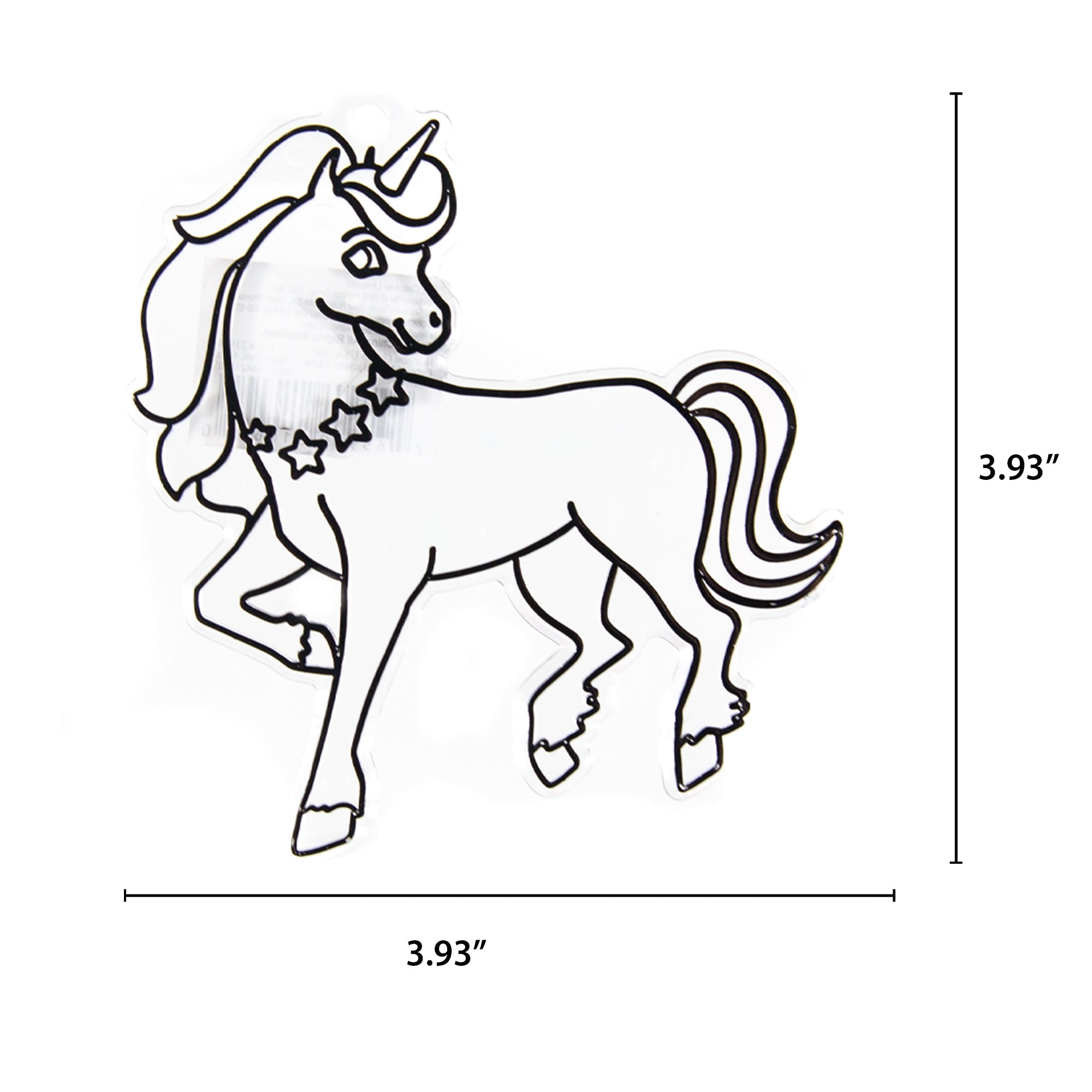 Hello Hobby Ready-to-Paint Unicorn Suncatcher