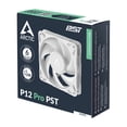 thumbnail image 5 of Arctic ACFAN00308A P12 Pro PST 120 mm PWM Fan with Y-Cable Splitter, 600-3000 RPM,  Fluid Dynamic Bearing, 4-Pin - White, 5 of 5
