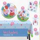 thumbnail image 2 of Artículos de fiesta de cumpleaños de Peppa Pig para 16 invitados con decoraciones, 2 of 6