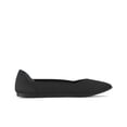 thumbnail image 3 of Zhabtuc Women's Knit Flats, Pointed Toe Breathable Knit Ballet Flats Shoes Black Size 8, 3 of 5