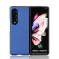 thumbnail image 2 of Case for Samsung Galaxy Z Fold 3, Carbon Fiber Leather Soft TPU Shockproof Drop Resistant Anti-Scratches Slim Folding Cover for Samsung Galaxy Z Fold 3,Blue, 2 of 6