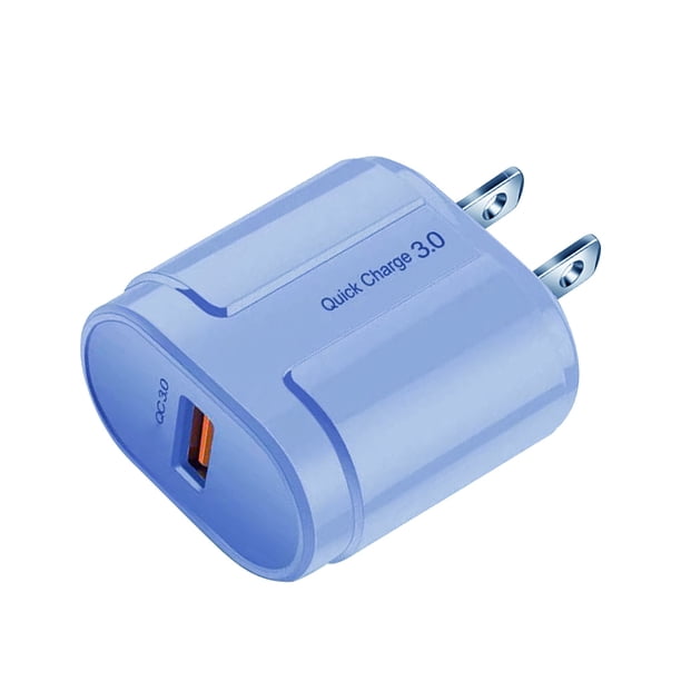 Cargador de teléfono USB QC3.0 18W Adaptador de carga rápida para tableta FleinngHoz JD716273041